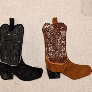 Cowboy Boot Christmas Stockings (2)